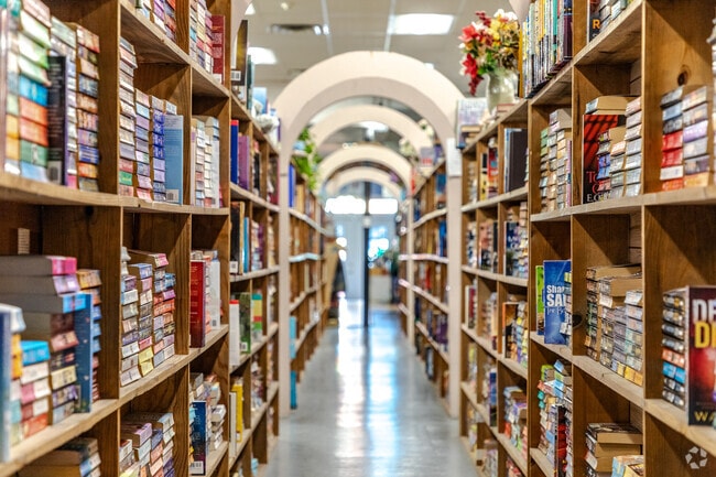 At Books and Crannies in Downtown Terrell, thousands of books fill the shelves.