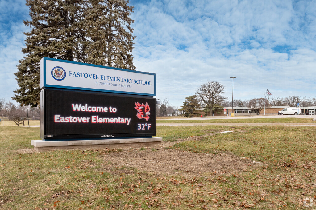 Eastover Elementary School signage.