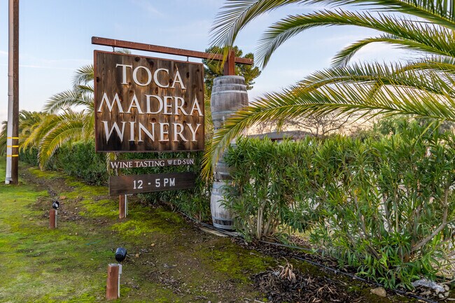 Madera is home to a few wineries like Toca Madera Winery.