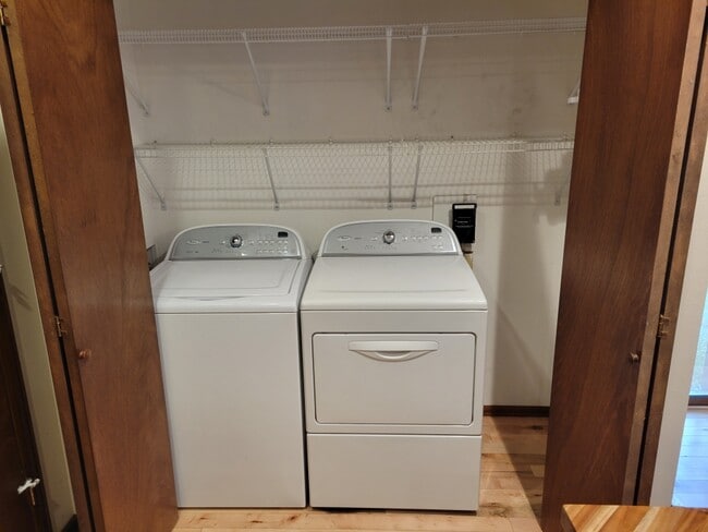 Laundry area