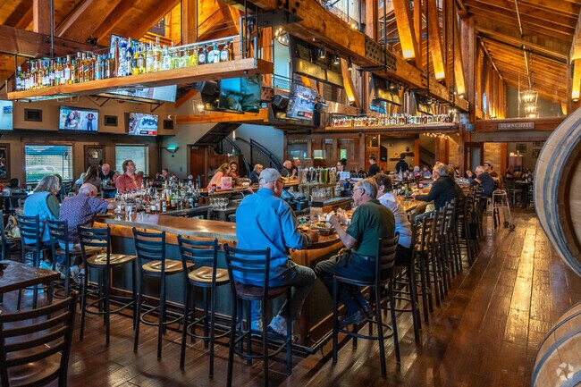 Locals love The Shanty restaurant and bar near the Heatherstone neighborhood.