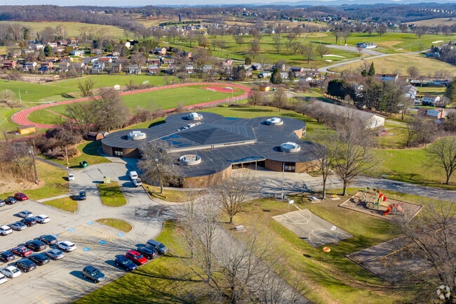 Nicely Elementary School is located next door to Greensburg-Salem High School.