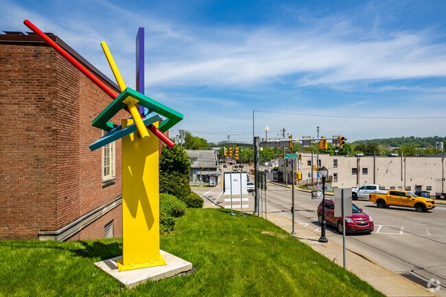 Bridgeville might surprise you with the eclectic art that is around town.