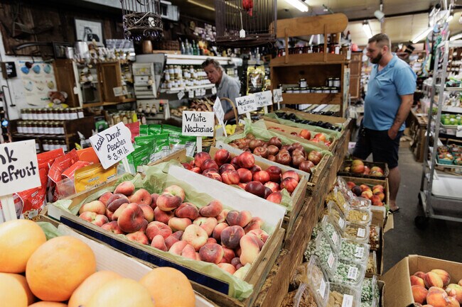 Fresh fruit at great prices is for sale at Auntie El's Farmers Market in Sloatsburg.