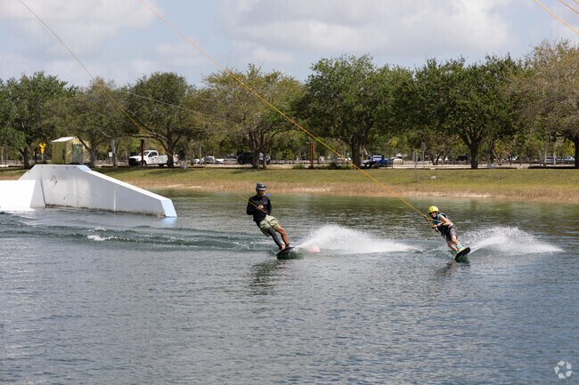 Sierra residents are a few minutes from the Miami Watersports Complex.