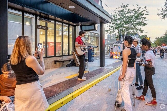 You will find musical performances around every corner at Madison Night Market.