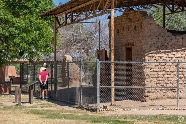 Dating back to 1873, the original Army post hospital stills stands at Fort Lowell Park.