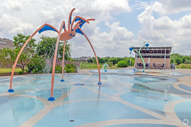 The splash pad at Rabbit Hill Park is a hit in the summer months.