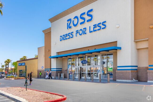 Downtown East dwellers frequent stores like Ross for clothing needs.