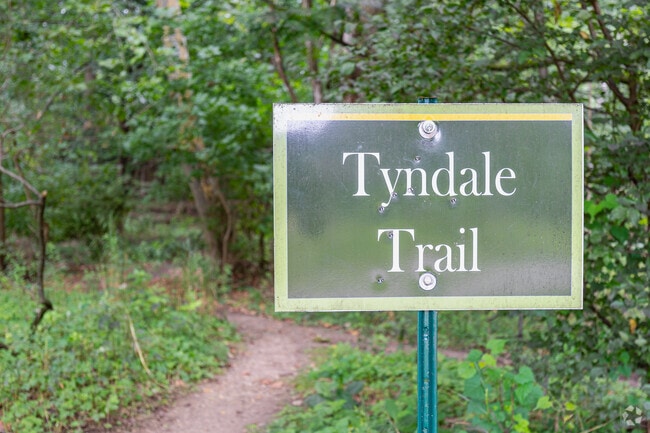 Herring Run Park offers hiking trails on Frankford’s south end.