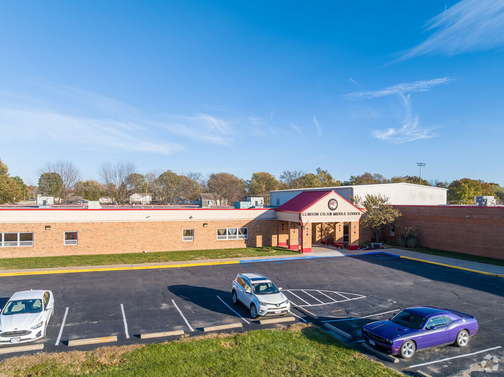 Clinton County Middle School located in Plattsburg, Missouri.