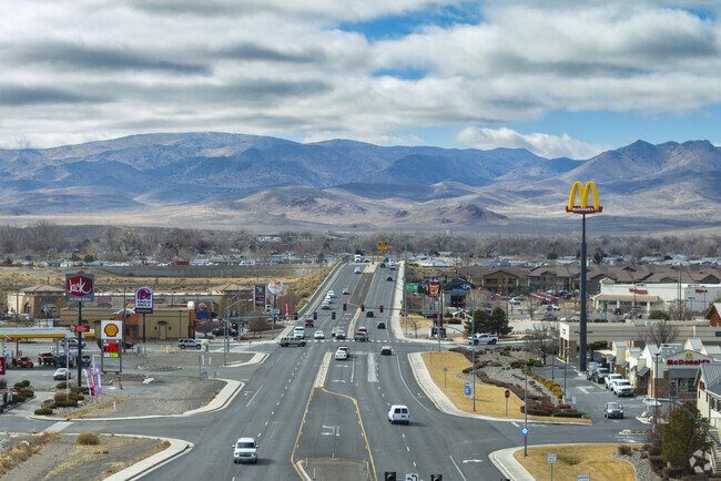 The Fernley Village Marketplace is the main retail hub in town and has a large variety of fast-food. retail box stores, and locally owned shops.