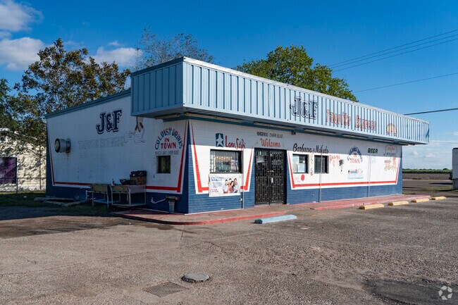 J And F Convenience Store serves multiple Mexican food items.