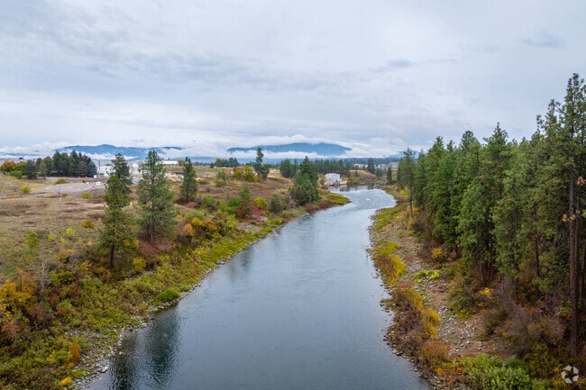 The Spokane river offers lots of space for the residents of Mirabeau to get outdoors.