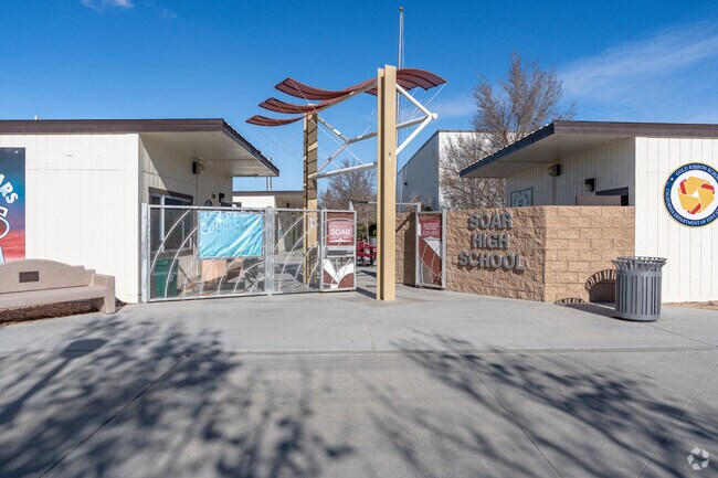 SOAR High School is 1 of 13 high schools in the Antelope Valley Union High.