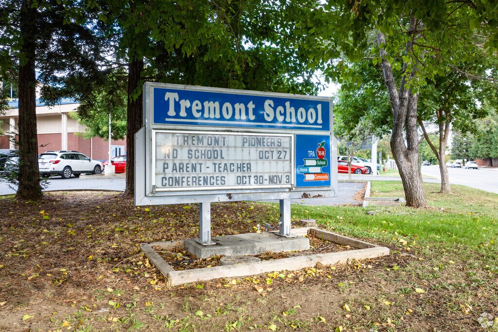 Tremont Elementary School is located walking distance to many homes in Dixon.