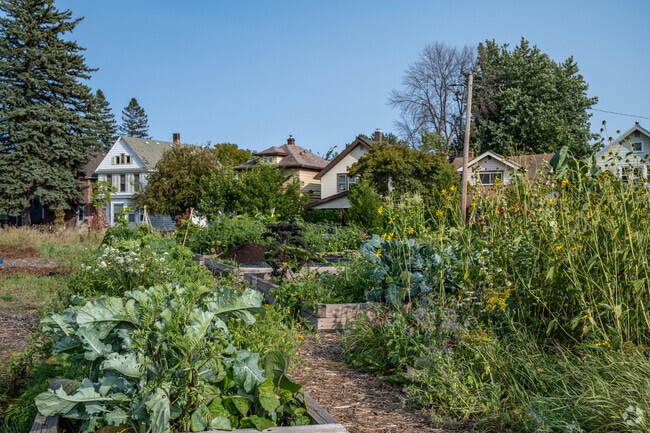 Harrison Park has garden plots for rent.
