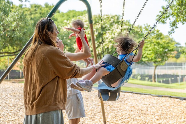 Local parks offer playgrounds for the children of Saint George Place.