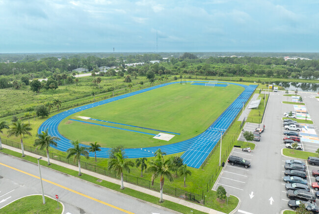 Pineapple Cove Classical Academy has a full football and athletics field.
