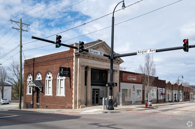 The Historic Mechanics And Farmers Bank in East Durham is home to Design Bank Vintage.
