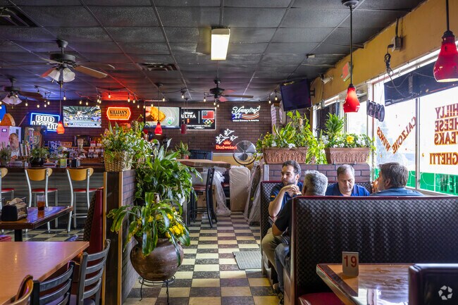 Bambino’s New York Style Pizzeria, situated near McDade, offers authentic New York-style pizza to local residents.