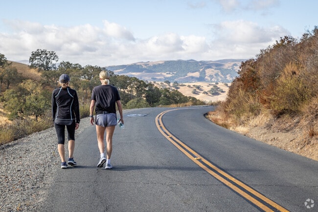 Walkers and hikers take advantage of all the trails and views in the Diablo neighborhood.