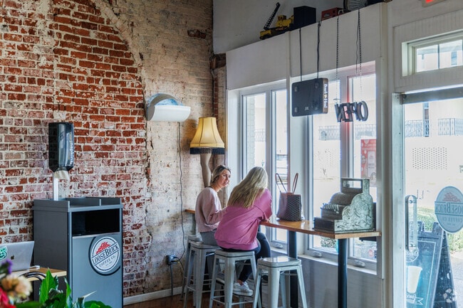 Loose Brick Coffee offers handcrafted coffee drinks and a comfortable hangout spot.