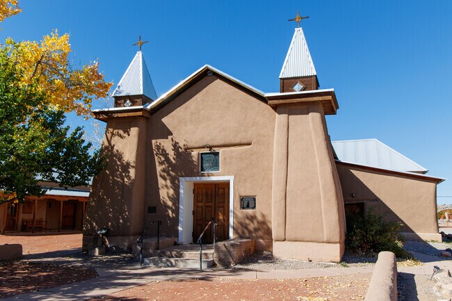 The Old San Ysidro Church was built in the Corrales neighborhood in 1868.