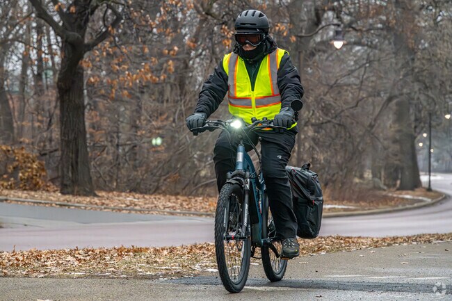 Biking along the trails where Hiawatha meets the Mississippi offers a scenic commute year-round.