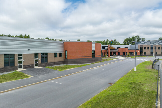 Front left side of Mount Ararat High School.