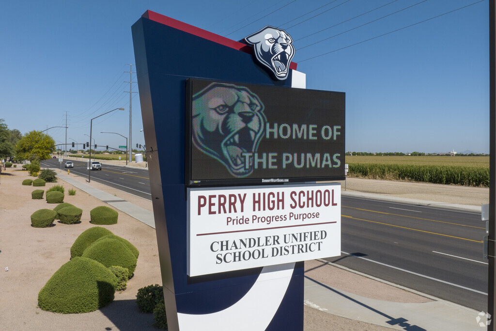 Perry High School in Gilbert is home of the Pumas. Go Pumas!