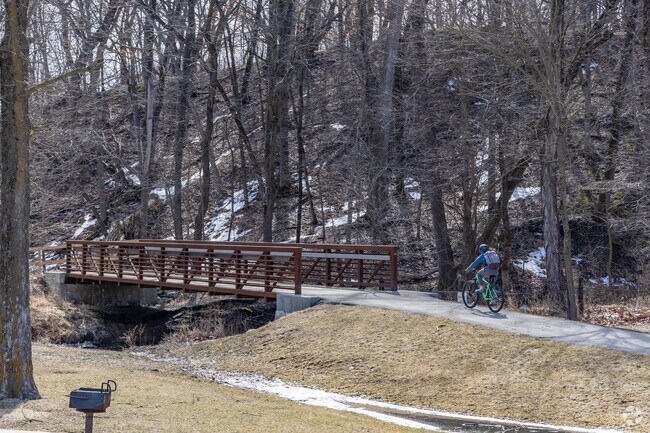 The bike trails of Emma McCarthy Lee Park are an Ontario favorite.