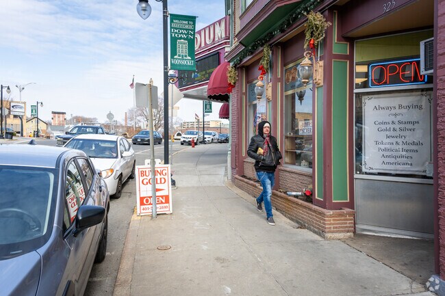 The Stadium Theatre in Woonsocket, a short drive from West Wrentham, MA, hosts exciting local shows and plays.