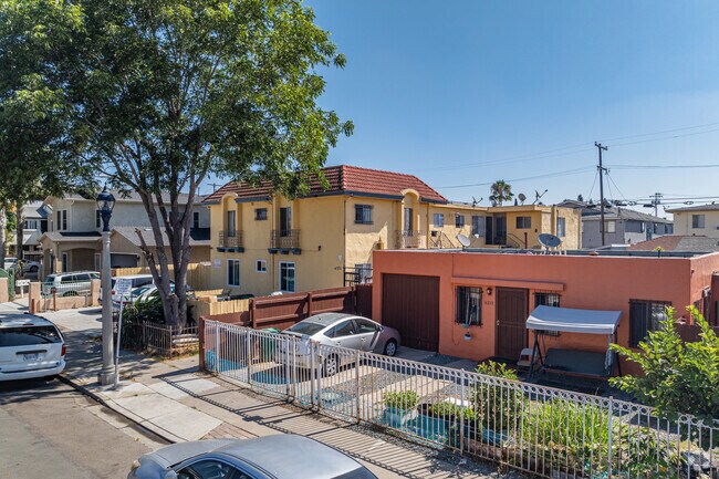 Multiple architectural styles can be found in Teralta West's residential streets.