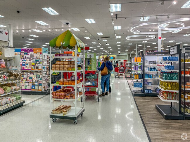 Get some errands done at one of the big box retailers in East Hanover.