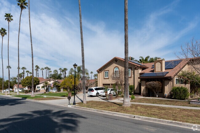 Palm trees cover the area to really give it that Hawarden Hills character.