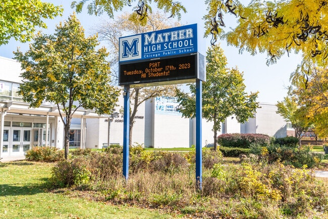 Mather High School offers more than 30 different electives and arts programs.
