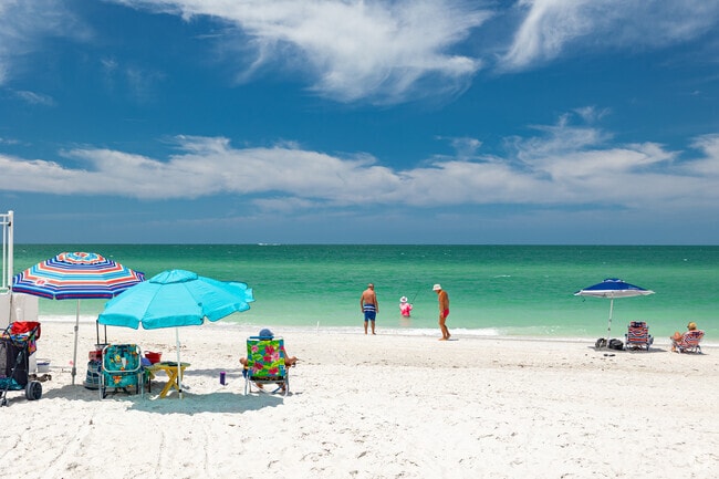 Port Royal allows access to beautiful white sand beaches on the verdant waters of the Gulf.