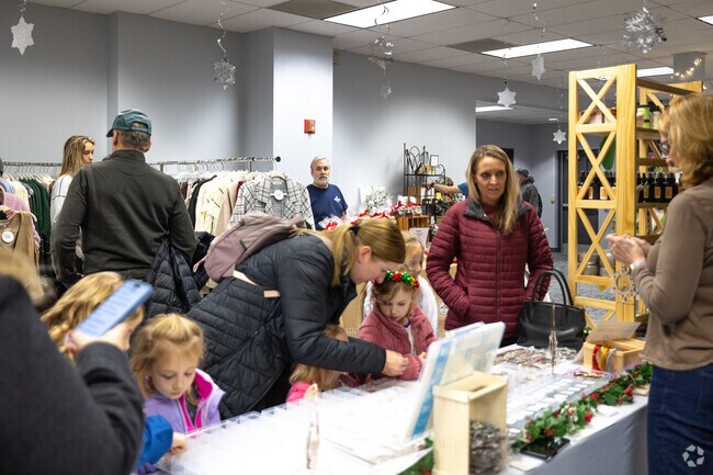 The Fenton Winter Market has dozens of vendors selling goods.