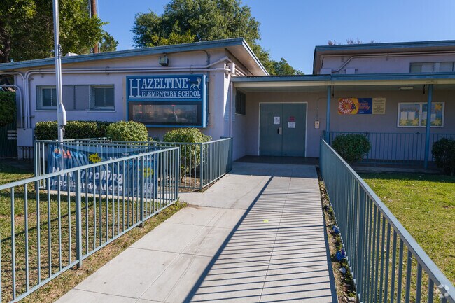 Hazeltine Avenue Elementary provides education in the neighborhood of 
Van Nuys.