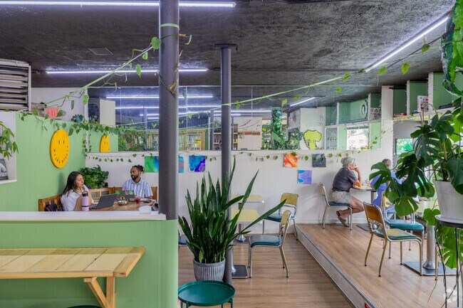 In Sommerville, you can find The Green Beautiful, offering a full vegan menu.