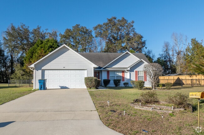 Some of the newer homes are good sized with garages and nice sized yards.