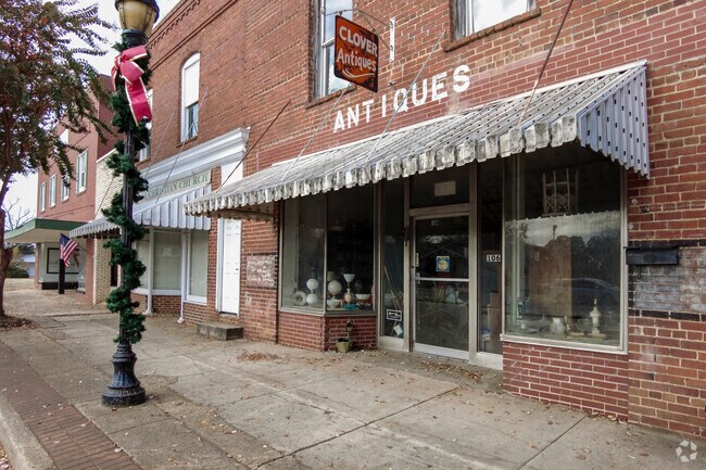 Residents can own a part of the rich Clover history through the local antique shops.