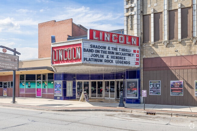 Nelson Park is near the historical Lincoln Theater in Downtown Decatur.