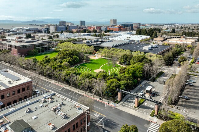 Paradise Park is near the world famous Pixar's headquarters in Emeryville.