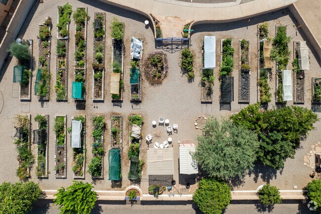 The Civano Community Garden is a highly desirable space for gardens who live in Civano.