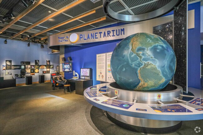 The Roger B. Chaffee Planetarium is located in the Grand Rapids Public Museum in SWAN.