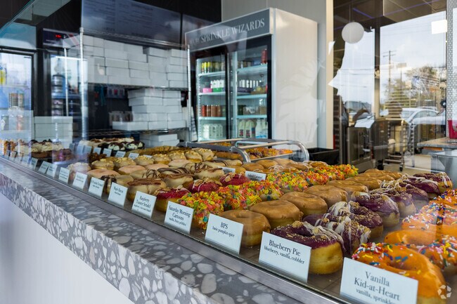 Angel Food Bakery has unique craft donuts for visitors to indulge.
