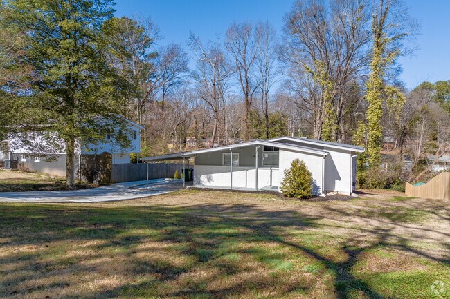 Mid-century modern style home.