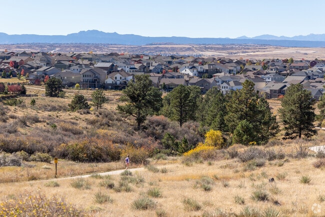 Rolling hills, mature trees and spectacular views are all found in Parker.